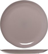 Cosy&Trendy Sublim Plat Bord - Ø28,5 cm - Taupe - 3 stuks