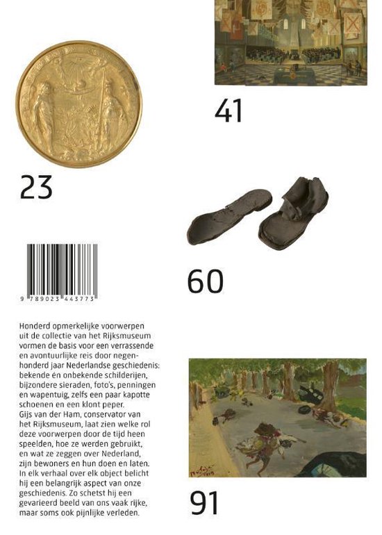 De geschiedenis van Nederland in 100 voorwerpen