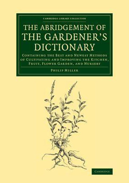 Omslag van The Gardener's Dictionary