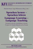 Sprachen lernen - Sprachen lehren / Language Learning - Language Teaching