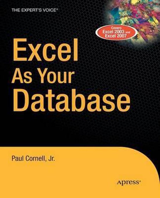 Excel as Your Database - cover