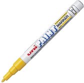 Uni Paint PX-21 Paint Marker - Gele verfstift met 0.8 – 1.2 mm punt