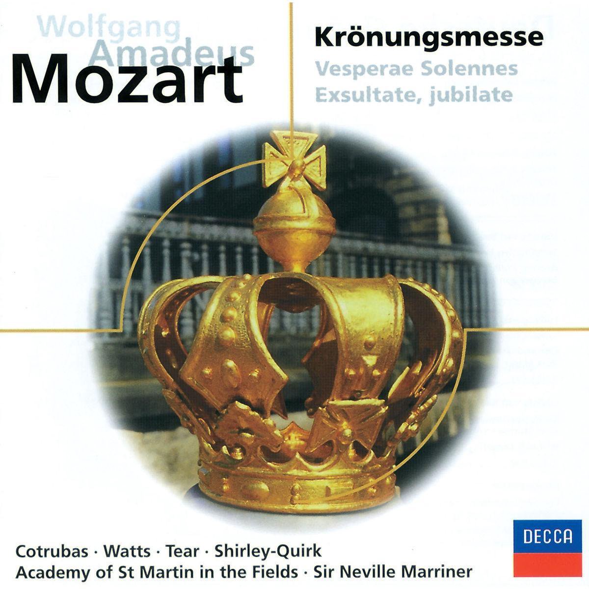 Kronungsmesse (Complete)/Vesperae Solennes