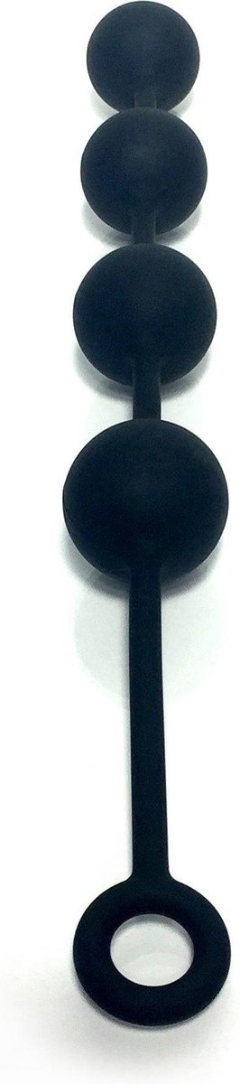 Goedkoopste Boneyard (All) Ass Ballz - Clamshell Anal Beads - L black