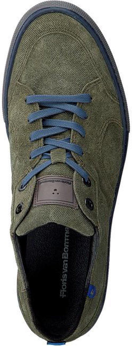 Floris Van Bommel Heren Sneakers 14422 - Groen - Maat 42 | bol.com