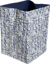 Cosy & Trendy Mand Magic Fabric - 35 cm x 35 cm x 45 cm - Wit-Blauw