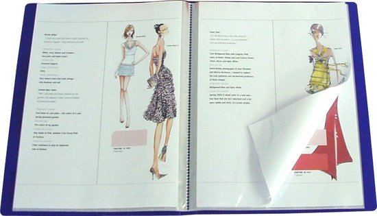 EXXO-HFP # 13146 - Album de présentation COMPACT A4 10 sachets - Rubis - 2 pièces