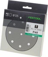 Festool Schuurschijf Briljant2 STF diameter 125/8mm P40 doos van 10 schijven