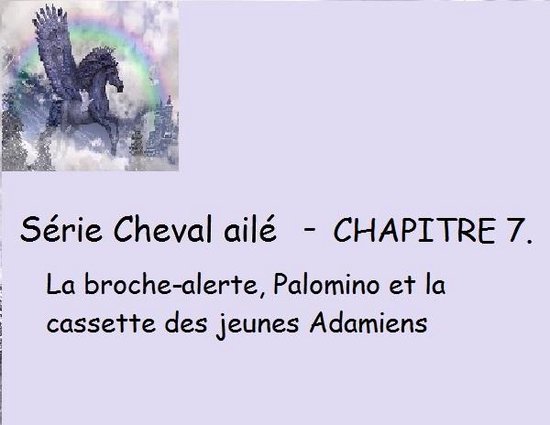 Chapitre 7 - La broche-alerte, Palomino et la cassette des jeunes Adamiens