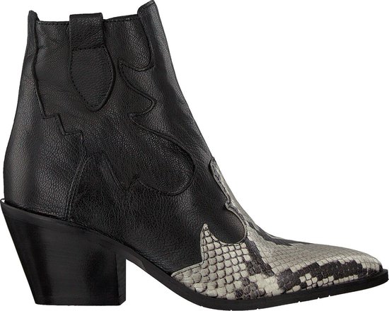 | Omoda Dames Cowboylaarzen Ag395 Zwart Maat 43 Grijze OMODA Enkellaarsjes 4114333A | Omoda