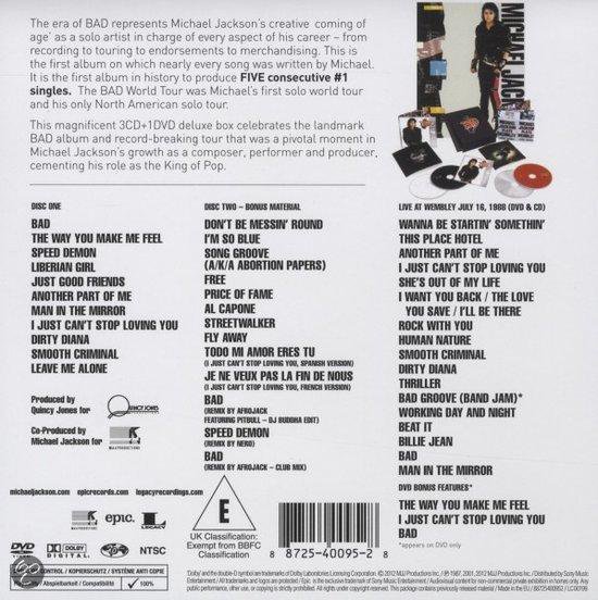 michael jackson bad album 25th anniversary