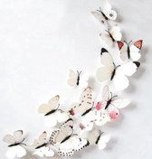 Kleurrijke Vlinders Muurstickers - 62 Aquarel Vlinders Voor Kinderkamer En Woonkamer