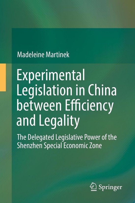 Experimental Legislation in China between Efficiency and Leg ... - cover