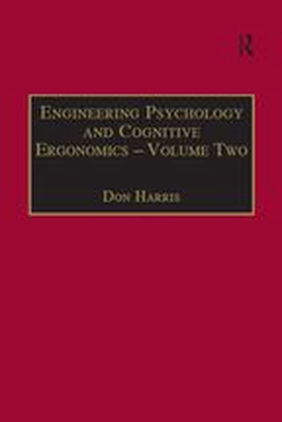 Engineering Psychology and Cognitive Ergonomics Series - Eng ... - cover