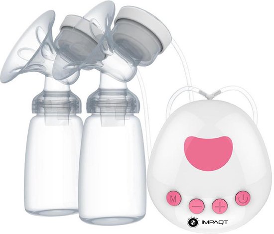 Glimlach Overjas Reizende handelaar Elektrische dubbele borstkolf met Accu- borstvoeding - moedermelk - kolven  - afkolfset... | bol.com