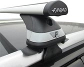 Faradbox Dakdragers Audi A6 Avant Allroad 2013> open dakrail, 100kg laadvermogen, luxset