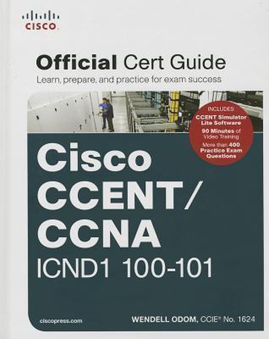 CCENT/CCNA ICND1 100-101 Official Cert Guide - cover