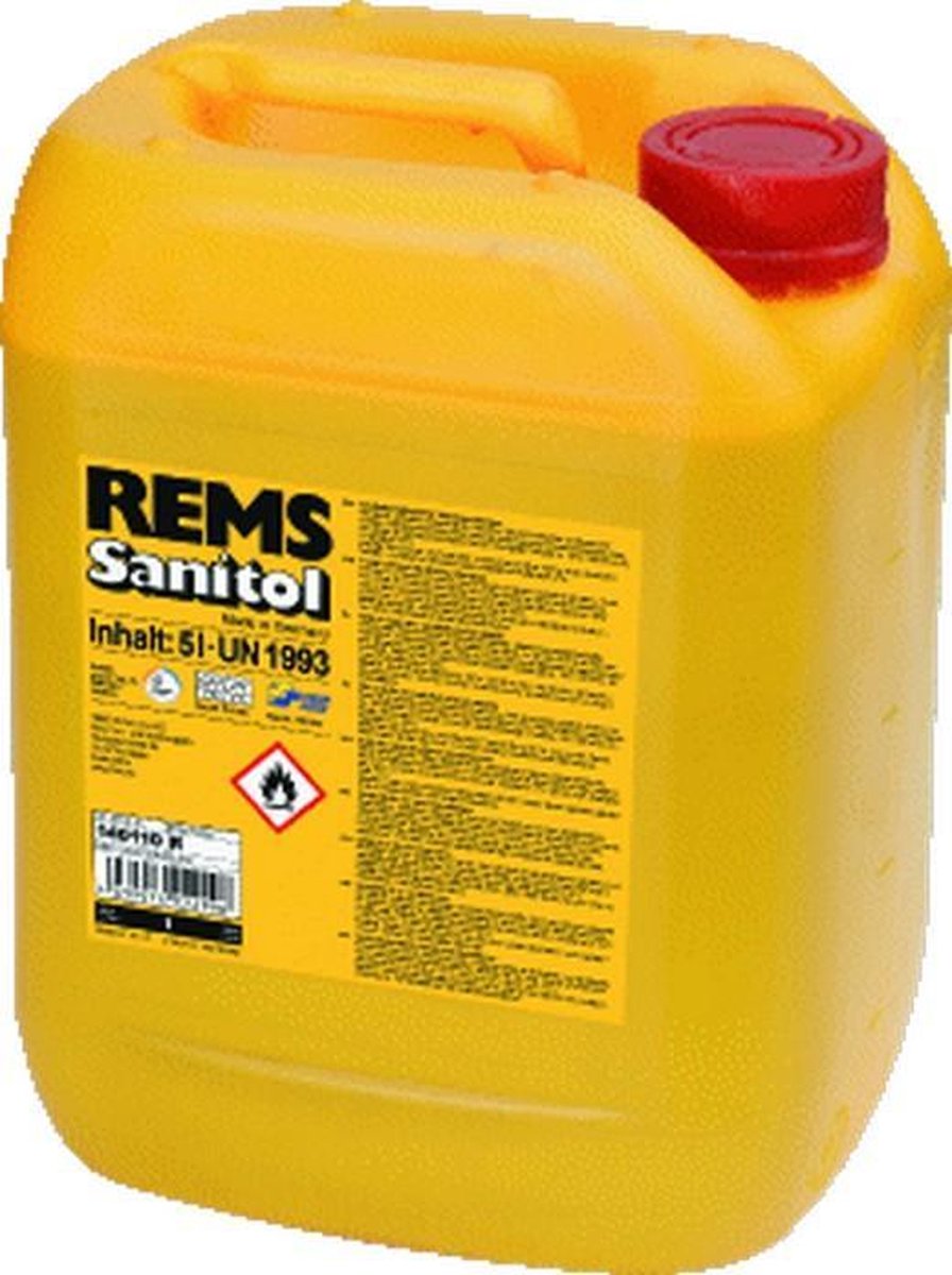 Rems Sanitol 5 l Koelsmeerolie - 5L