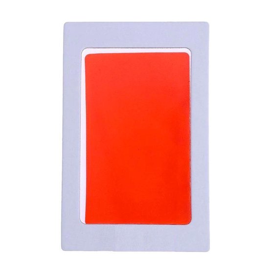 2 Stuks Baby handafdruk en voetafdruk fotokaartje - Baby cadeau - Gipsafdruk alternatief! - Eenvoudig schoonmaken - Rode inkt van LunelXL — afbeelding 2