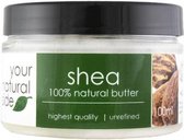 Your Natural Side Shea Organic Butter, Unrefined 100ml.