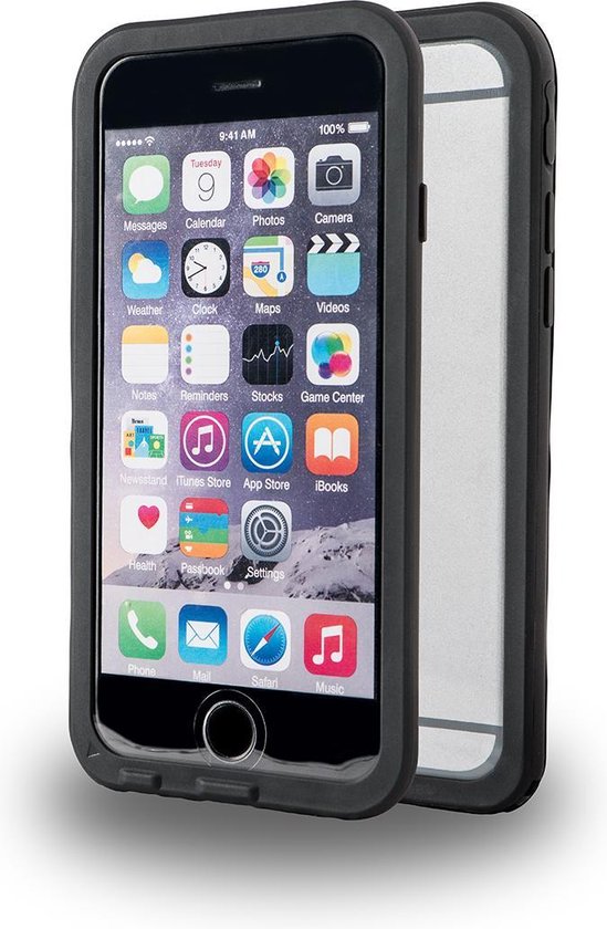 Azuri schok- waterbestendig hoesje - zwart - voor iPhone 7/8 - SE 2020/... |