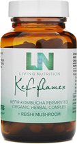 Living Nutrition / Kef-Flamex Gefermenteerde Reishi Capsules – Bio 60 stuks
