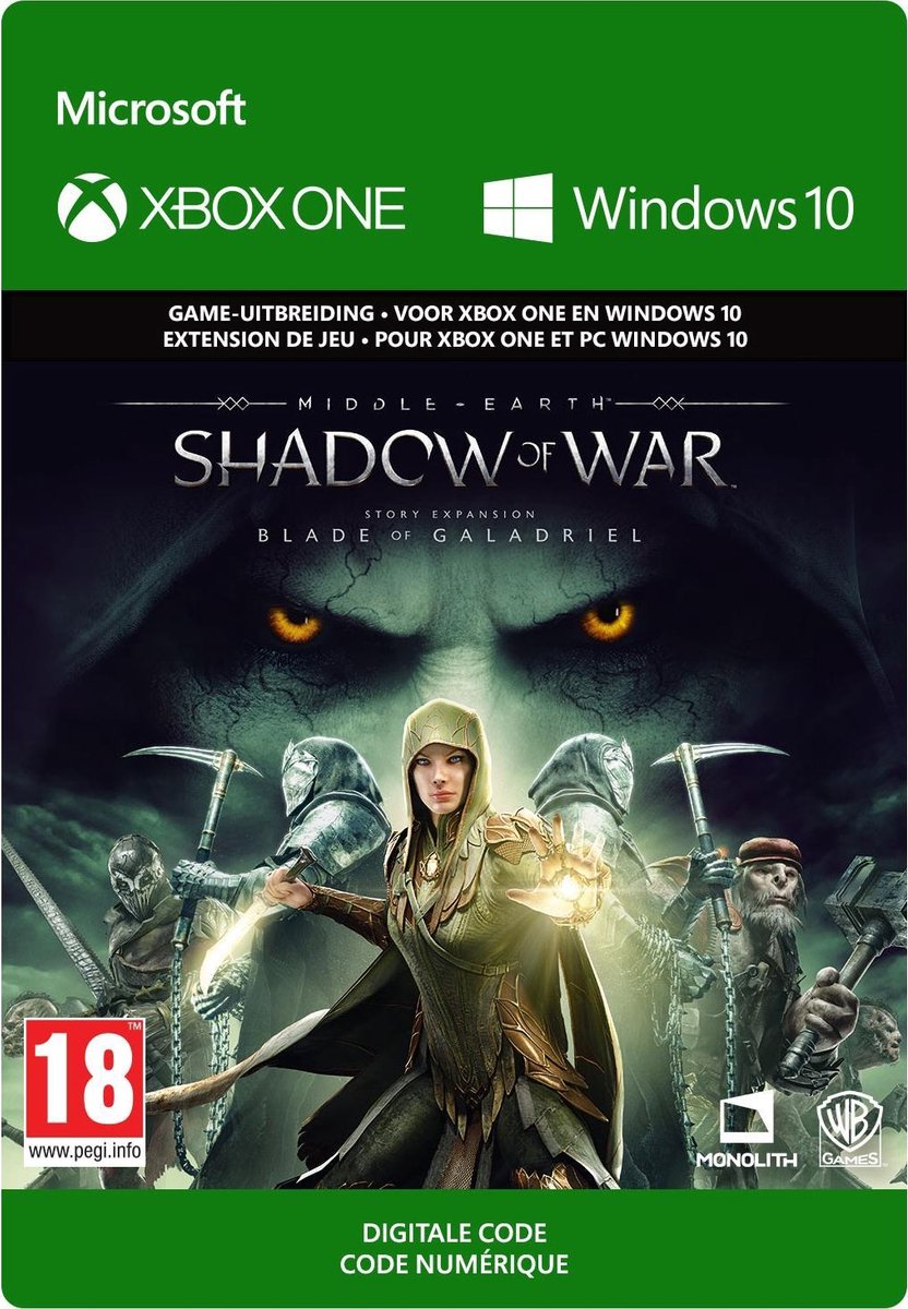 Middle-earth: Shadow of War - Story Expansion - Xbox One/ Windows 10 - Warner Bros. Entertainment
