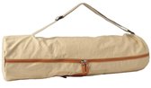 #DoYourYoga - yogatas - »Sunita« - yogabag van canvas - 63 x 13 cm. - zandkleur