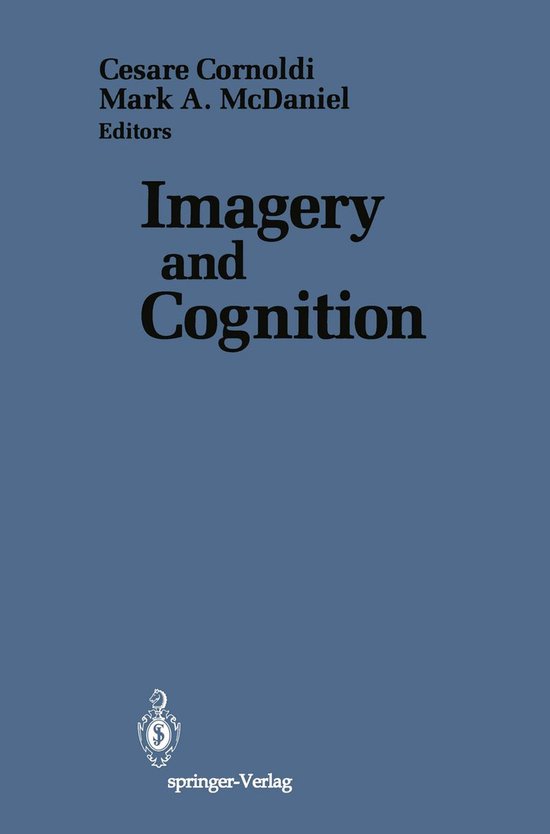 Imagery and Cognition - cover