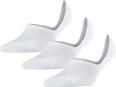 FALKE Step Dames Sokken - 3 pack - Wit - Maat 35-36