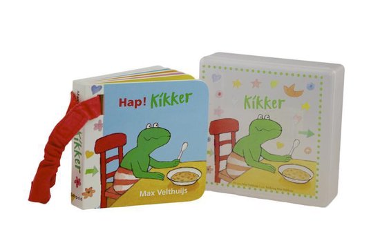 Cover van het boek 'Hap! Kikker'