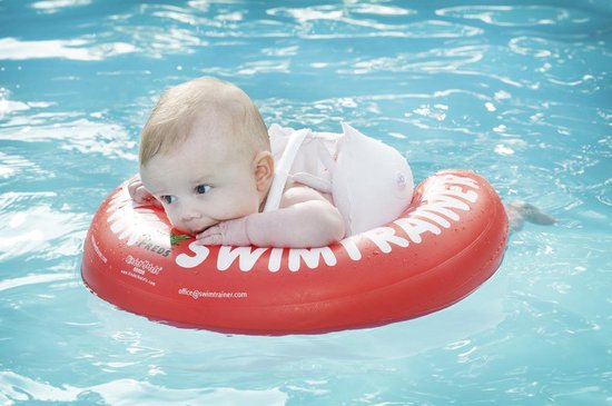 Glimp weduwnaar Agressief Baby Zwemband | ZWEMTRAINER | SWIMTRAINER "Classic" rood (3 maanden tot 4  jaar) Nu met... | bol.com