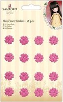 Mini Bloemen Stickers (16  stuks) - Santoro