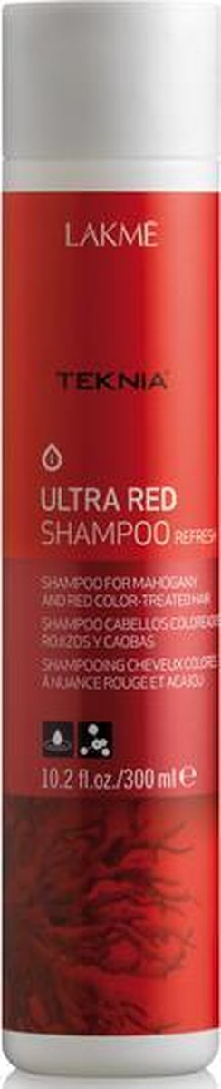 elke dag Op maat arm Lakme Teknia red shampoo 300ml- rood gekleurd haar | bol.com