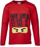 LEGO WEAR Longsleeve Ninjago ROOD TONY 308  -  MAAT 140