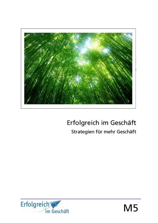 Modul 5: Strategien für mehr Geschäft - cover