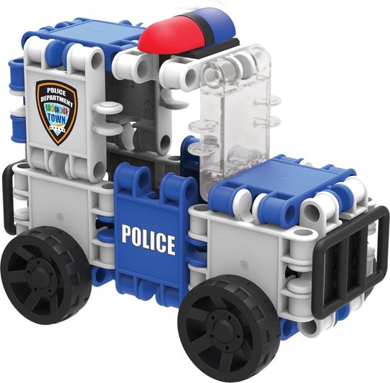 Clics Hero Squad Politie Box 8 in 1 - Constructie blokken