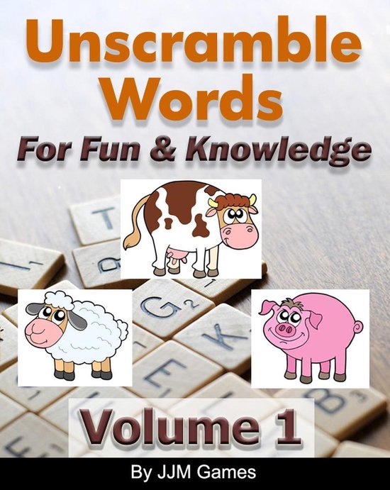 Unscramble Words For Fun And Knowledge - cover
