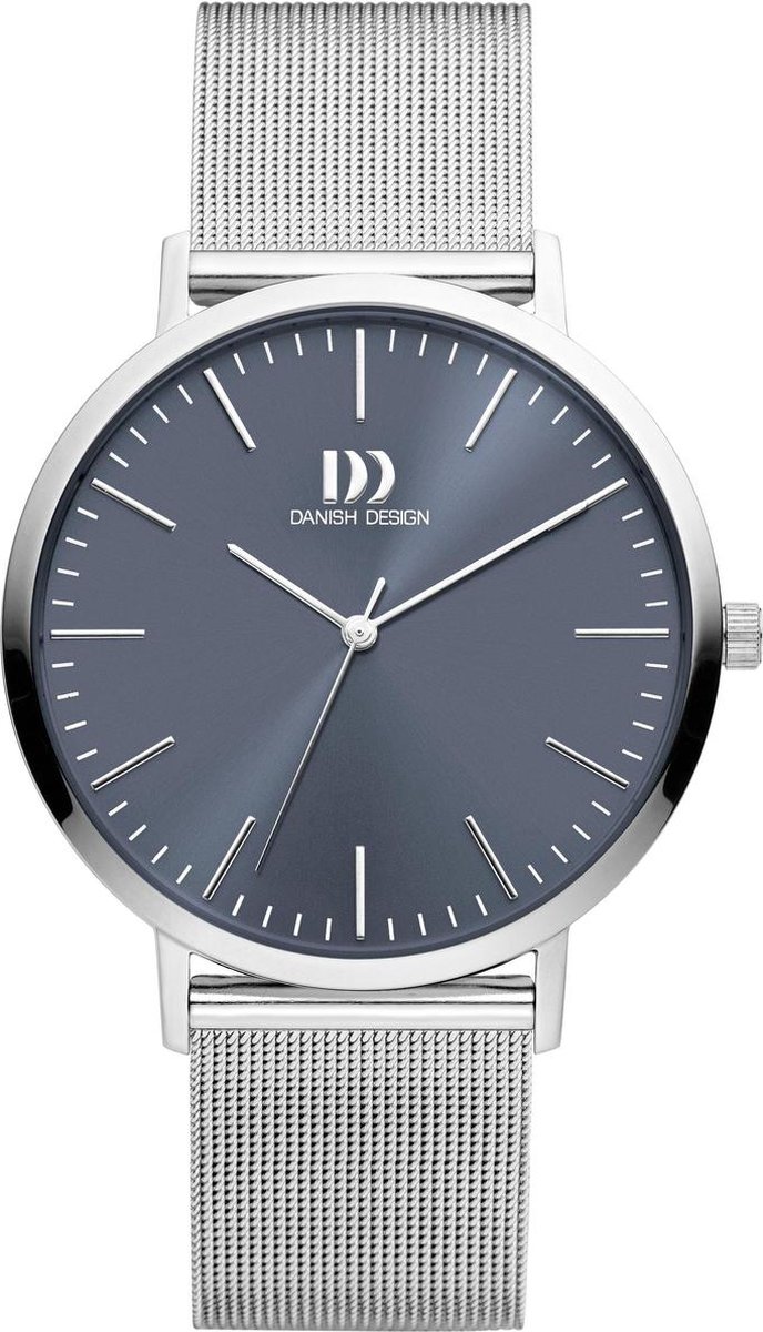 Danish Design IQ68Q1159 horloge heren - zilver - edelstaal