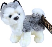 Boony 'Natural Decoration' pluche husky 20 cm, staand.