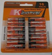 Batterij AAA 1 x 16 pack van Kingever