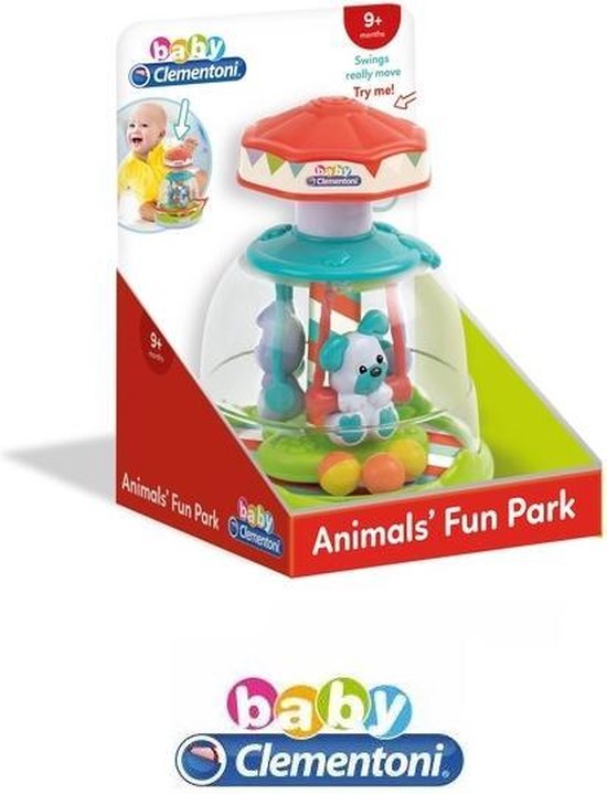 Poging Schrijf een brief Volharding Clementoni - Baby - Draaitol dieren - Animal Fun Park - Animals Fun Park -  Babys 9+ | bol.com