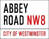 Vintage metalen bord - Abbey Road, London Street Sign