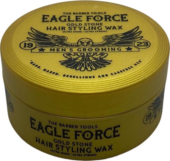 Eagle Force de Cire 150 ML - Gold Stone - Cire Cheveux - Cire Tuning cheveux  - Un... | bol.com