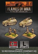 Flames of War: Armoured SS reconnaissance command HQ