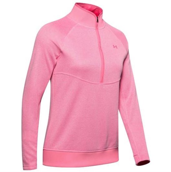 Under Armour Storm Dames Sweater 1/2 Rits Pink - Maat XL | bol.com