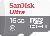SanDisk Micro SD 16GB Geheugenkaart - class 10
