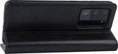 Zwart hoesje Samsung Galaxy S20 Ultra - Book Case - PU leather