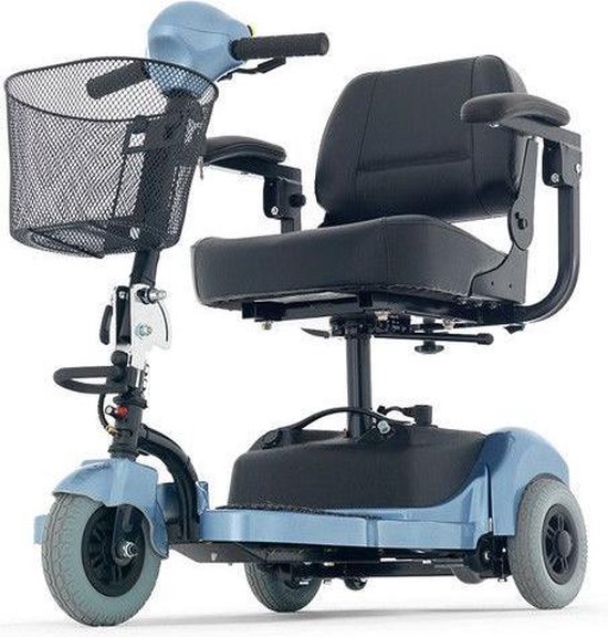 Cat 3 | Opvouwbare Scootmobiel | 3 wielen | Blauw | bol.com