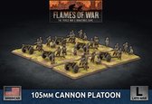 Flames of War: 105mm Cannon platoon